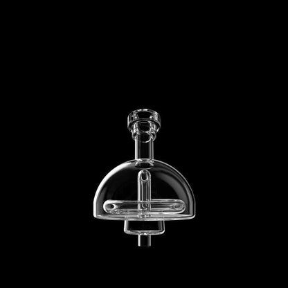 Dr Dabber Boost Evo Hemisphere Glass Attachment - Handblown glass for low-profile design and maximum airflow.