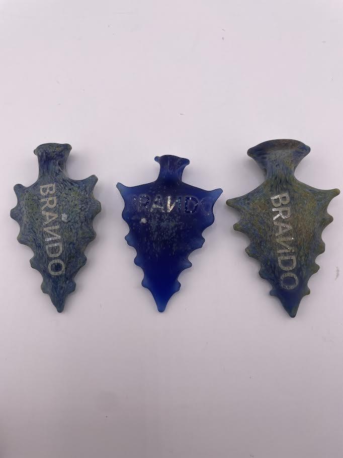 Brando Glass Pendant -  Arrow Head