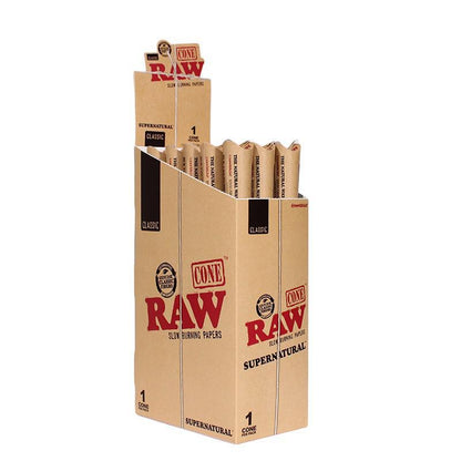 RAW Rolling Papers Classic Supernatural Cones