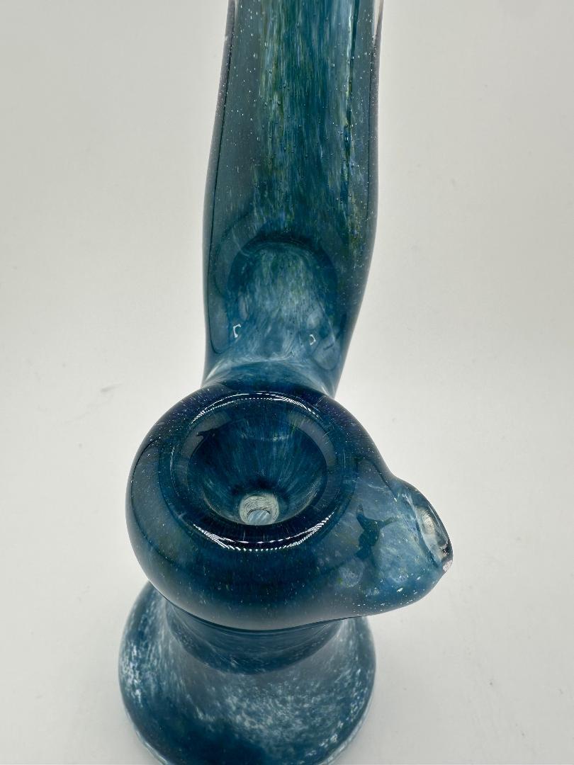 Phranq Glass Flower Bubbler - Full Color Frit