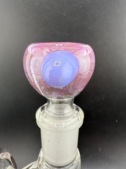 Highgrade Glass Single Color Pinks & Purples 14mm Bowl piece