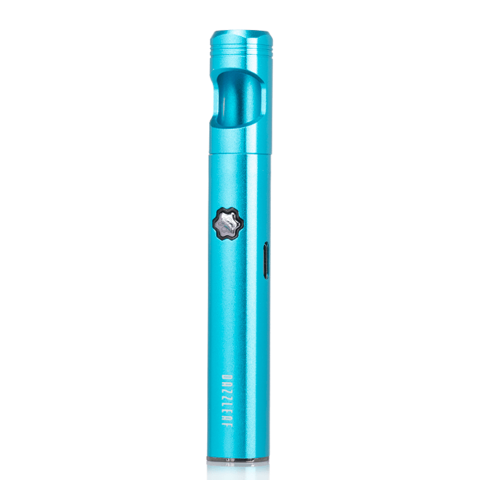 DazzLeaf HANDii 510 Battery in blue, featuring a slim design and adjustable voltage for portable vaping.