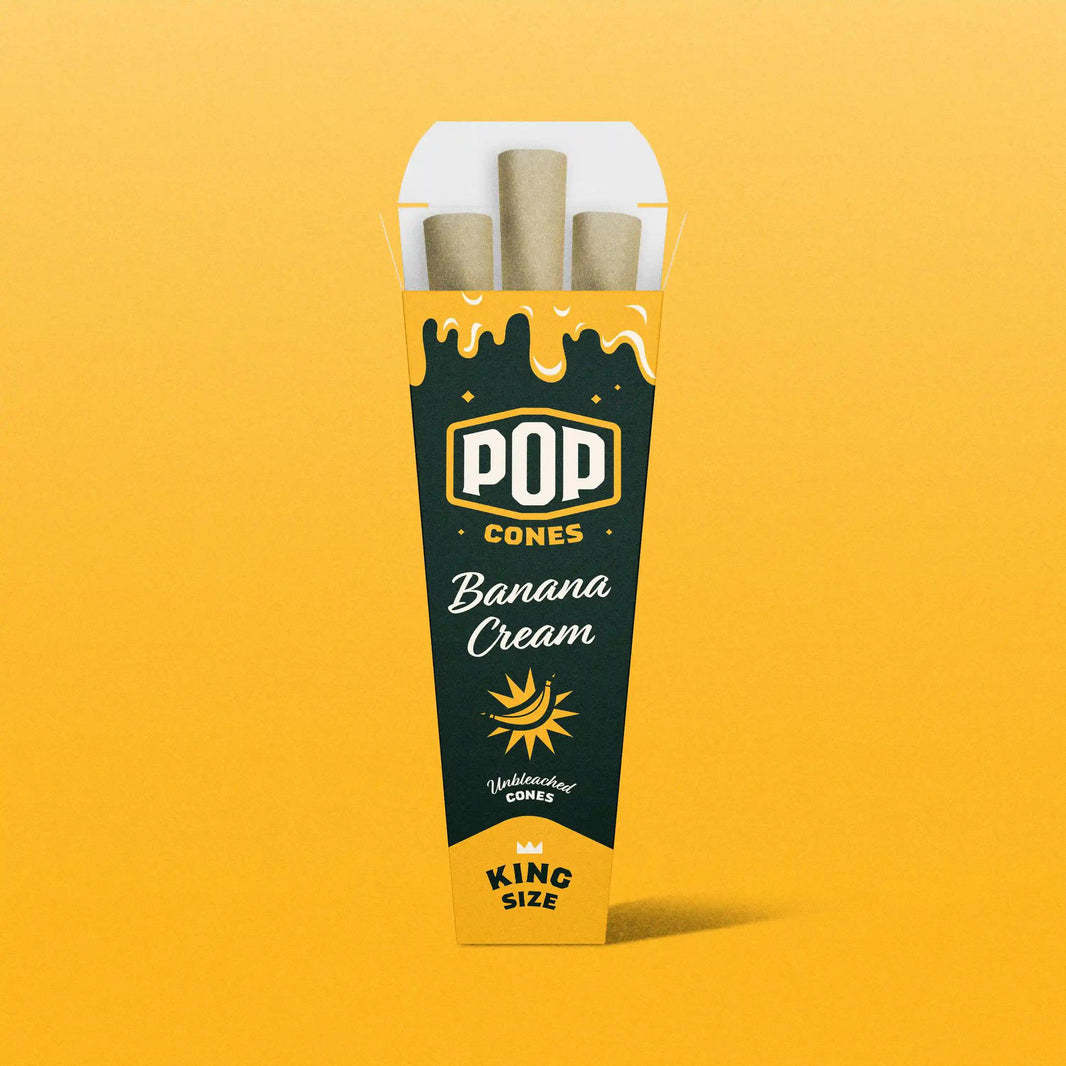 Pop Cones King Size Unbleached Cones