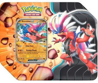 Pokémon TCG Slashing Legends Koraidon ex Tin – 5 Booster Packs + Koraidon ex Promo | Factory Sealed