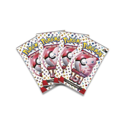 Pokémon TCG Scarlet & Violet 151 Alakazam ex Collection - 4 Booster Packs | Factory Sealed