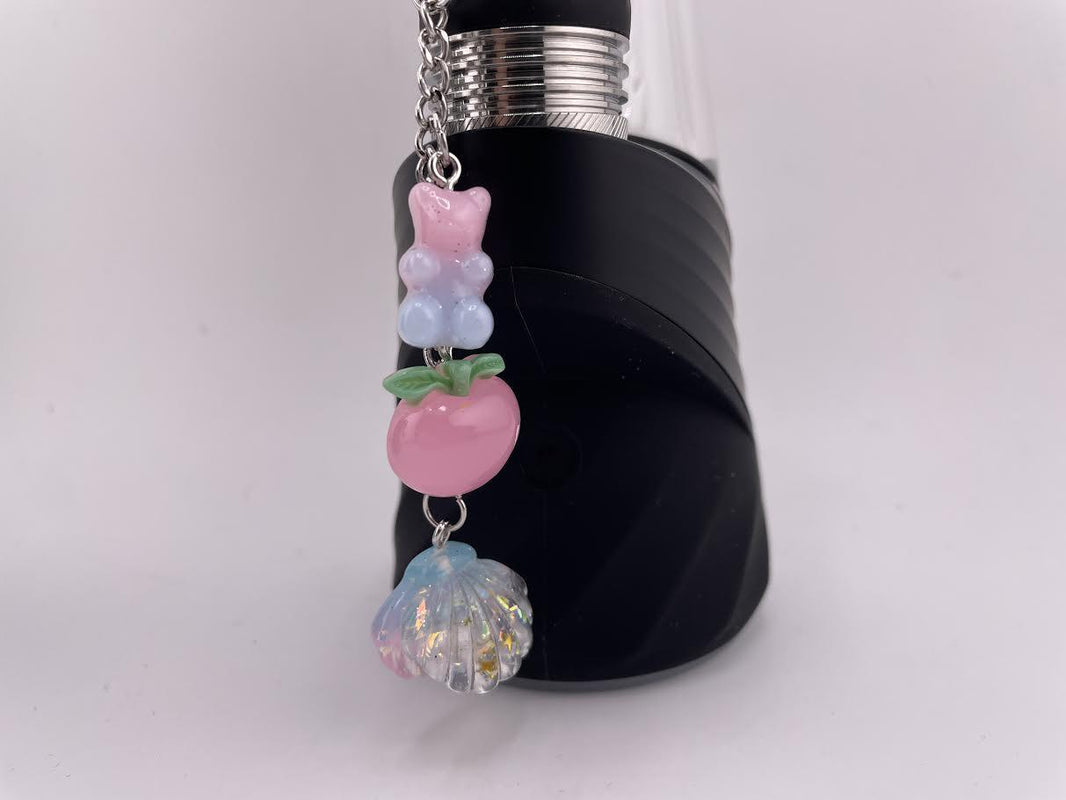 Beep Boop Bop  Puffco / Carta E-Rig Charm -Triple Pink