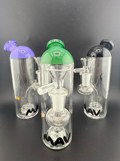 MAV Glass Silo 6 Hole Rig 14mm 90°