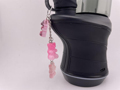 Beep Boop Bop  Puffco / Carta E-Rig Charm - Pink Gummy Bear