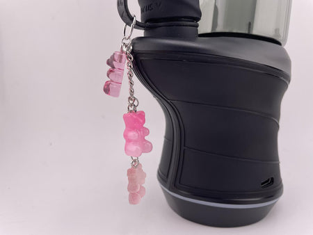 Beep Boop Bop  Puffco / Carta E-Rig Charm - Pink Gummy Bear