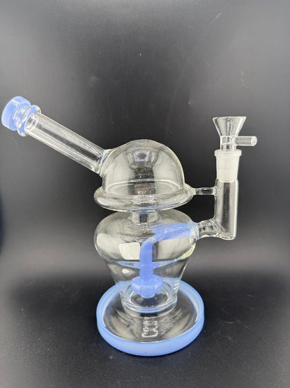 Import Glass Disk Perk Globe Rig 14mm 90°