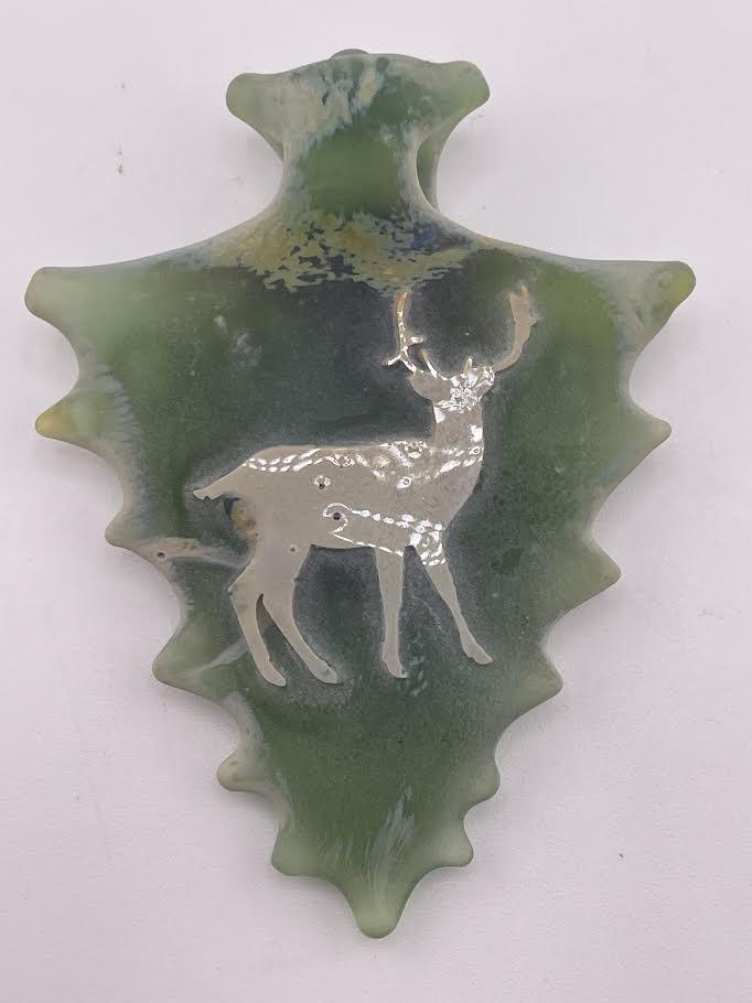 Brando Glass Pendant -  Arrow Head