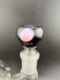 Highgrade Glass Single Color Black 14mm Bowl piece