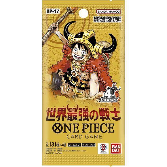 One Piece Card Game OP-17 Japanese Booster Pack – Sealed Trading Card Pack