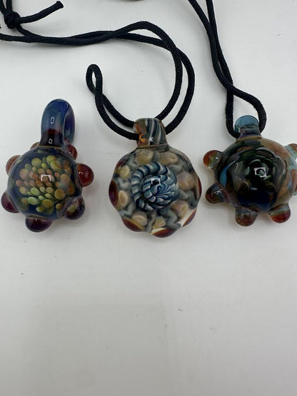 Crondo Glass Pendant - Abstract Implosion