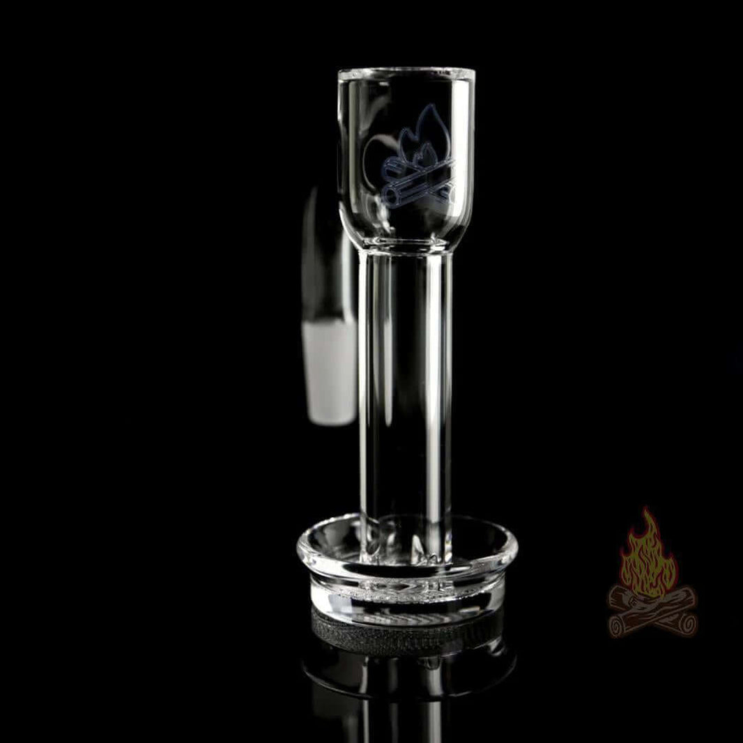 Campfire Quartz XXL Slurper Banger, premium quartz design for flavorful dabbing experience.