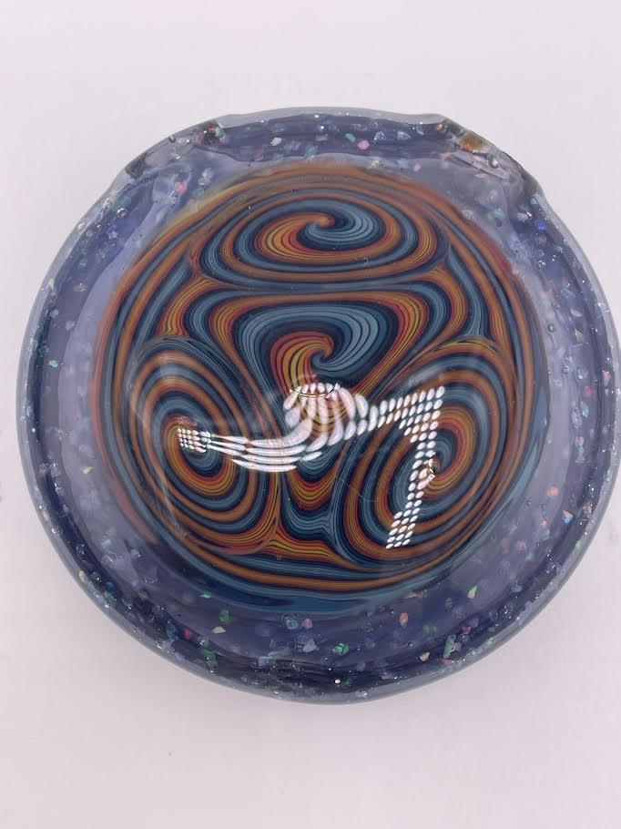 HighGrade Glass Pendant - Hollow Crushed Opal