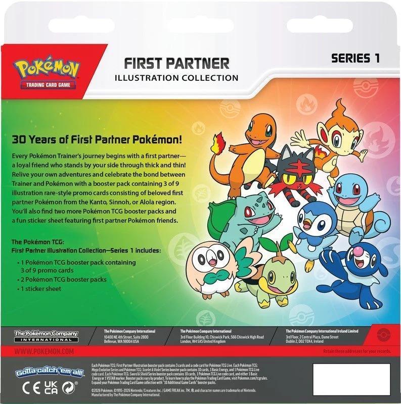 Pokémon TCG First Partner Illustration Collection - Series 1 | 30th Anniversary 2026