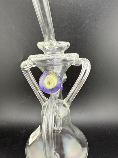 Pugsley Glass Clear Recycler 14mm 90°