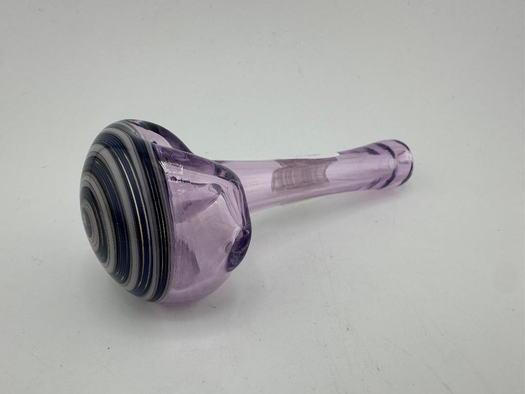 Filla John Glass Dry Pipe - Full Color W/ Wig Wag Cap