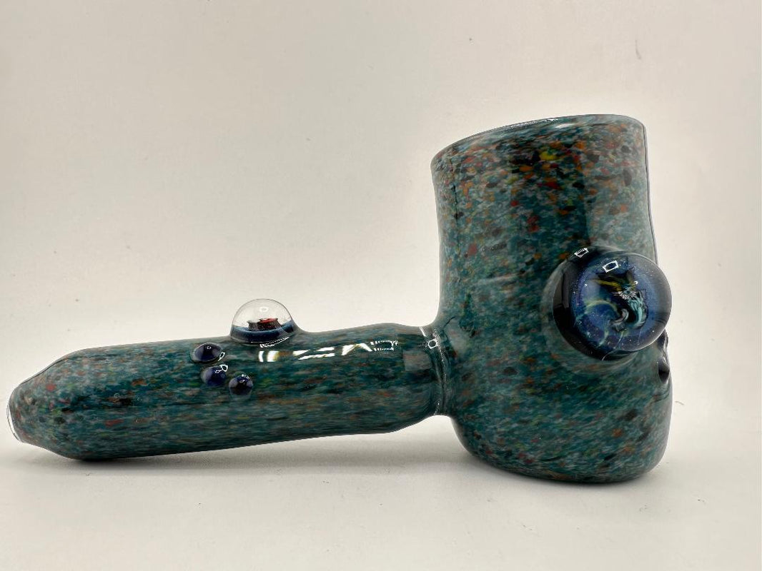 Paulson Pieces Puffco Proxy Glass Attachment - Teal Pokemon Millies