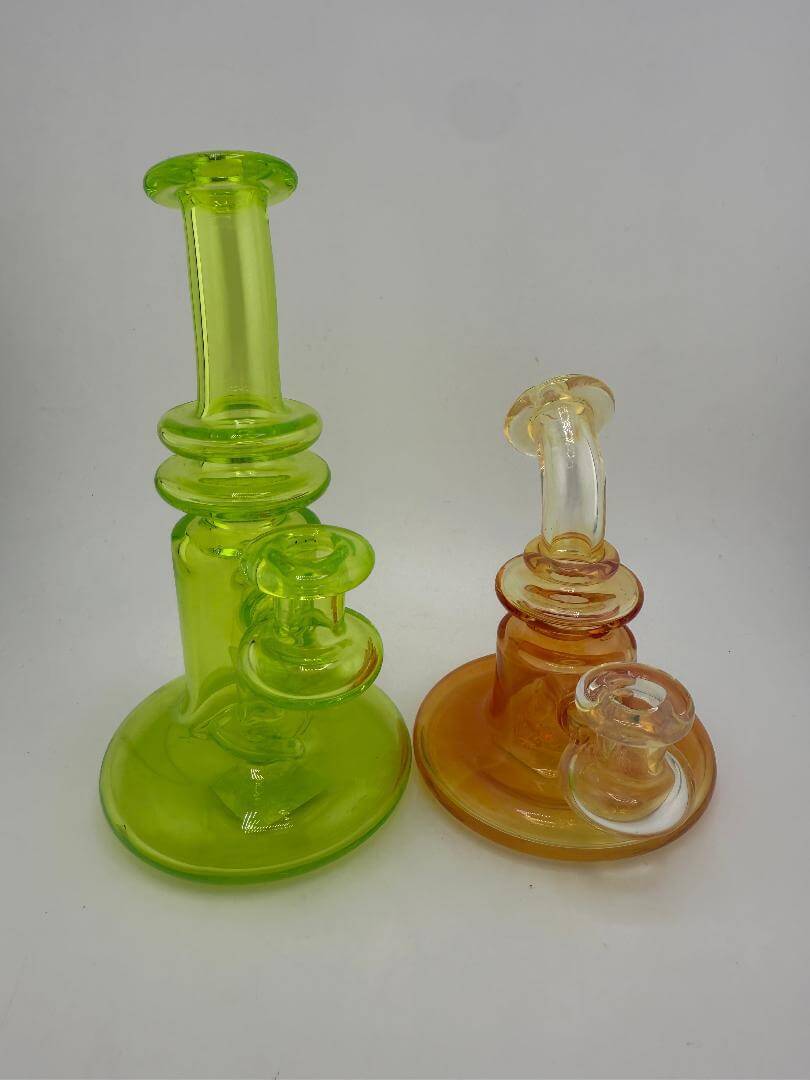 Doc Glass Mini Rig 10mm 90 Jet Propeller Perk – Nikk Drips