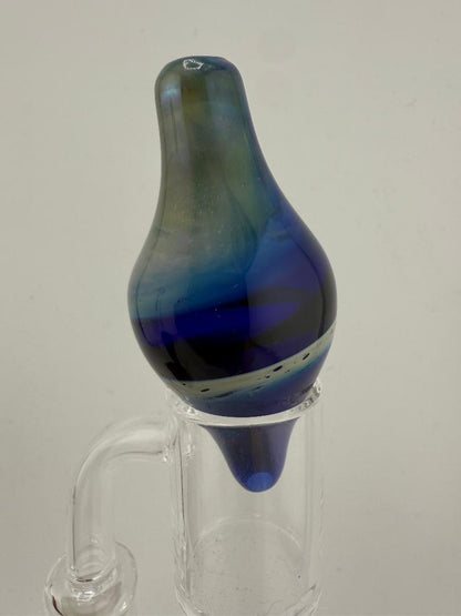 Phillip Glass Large Blue Space Tech Bubble Cap