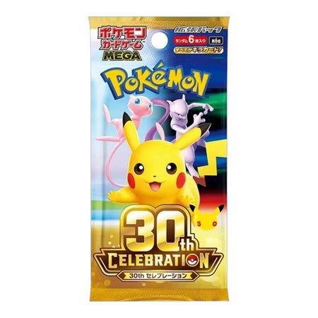 Pokémon TCG: MEGA - 30th Celebration Booster Pack & Booster Box - Japanese | Factory Sealed (Coming Soon)