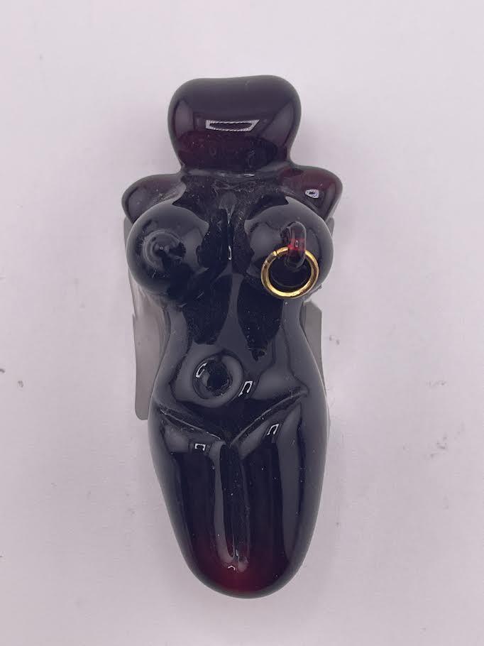 Tim Doane Glass Pendant -  Lady figure