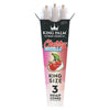 King Palm Cherry Vanilla King Size Hemp Cones 3pc pack with flavor tips for a premium smoking experience.