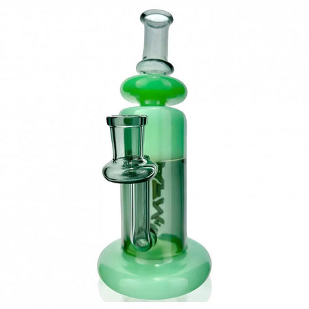 AFM Glass TX012 14mm 90° downstem in green, featuring smooth airflow and superior filtration.