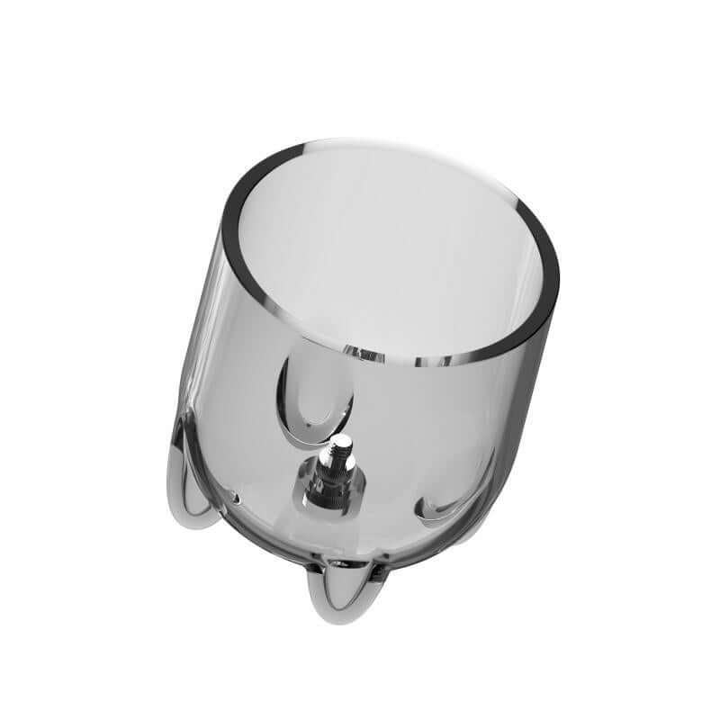 Lookah Dragon Egg Filter Bowl Base for E-rig, clear plastic water chamber replacement part.