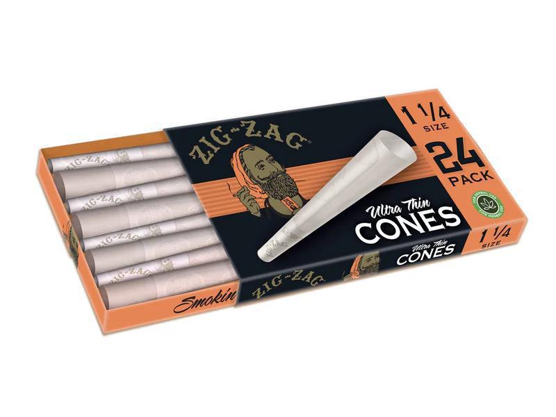 Zig Zag Ultra Thin Cones 1¼