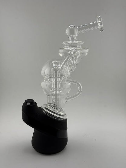 Puffco Peak Onyx + MJ arsenal Fabcycler Glass Bundle