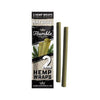 Humble Hemp Wraps - Natural Flavor 2pc Pack of All-Natural, Organic, Tobacco-Free Blunt Wraps