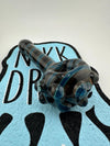 Filla John Glass Hand Pipe - Fully Worked with Tactile Dots