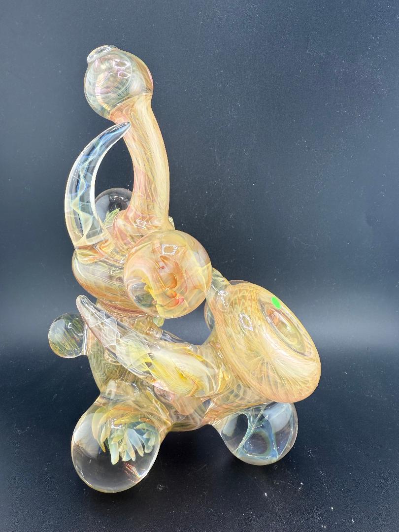 Brando Glass Fumed Sherlock Recycler 10mm 45°