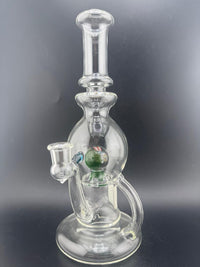 Brando Glass Clear Blooper Rig w/ Marble 10mm 90°