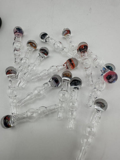 Paulson Pieces Dr. Dabber Switch GO Joystick Carb Cap – Clear with Millie Images