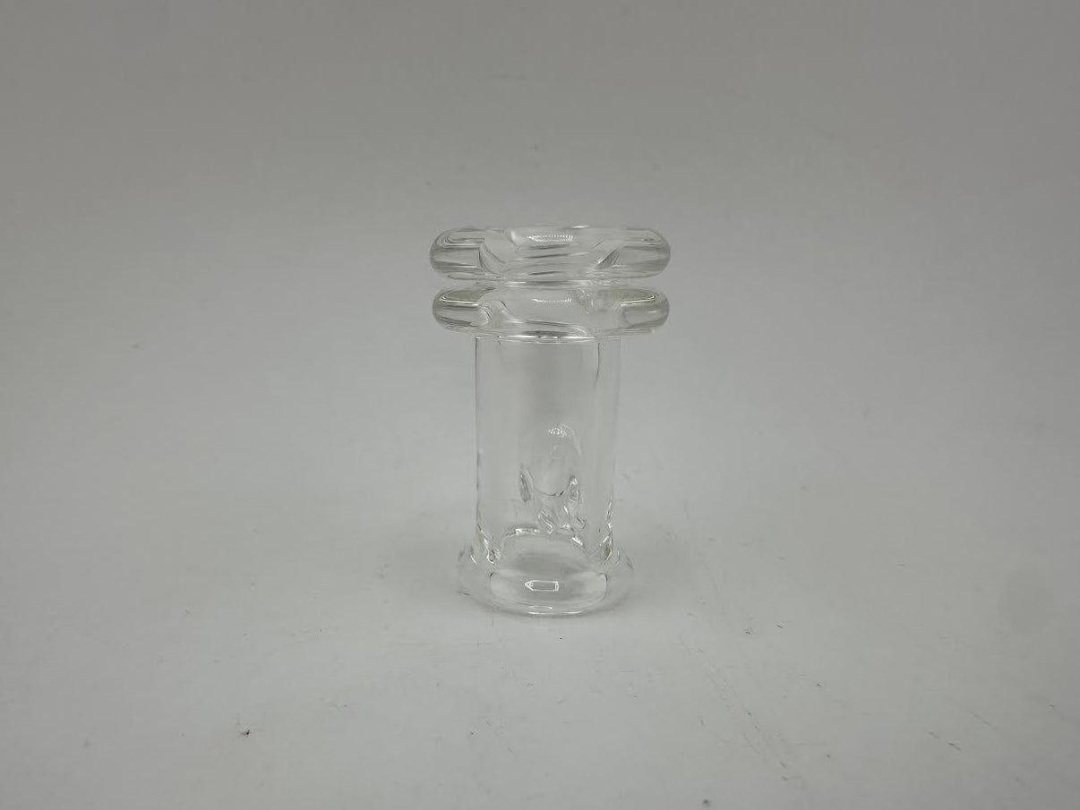 MJHoG Puffco Proxy Core Mouth Piece - Clear handcrafted borosilicate glass accessory for Puffco Proxy Core setups.