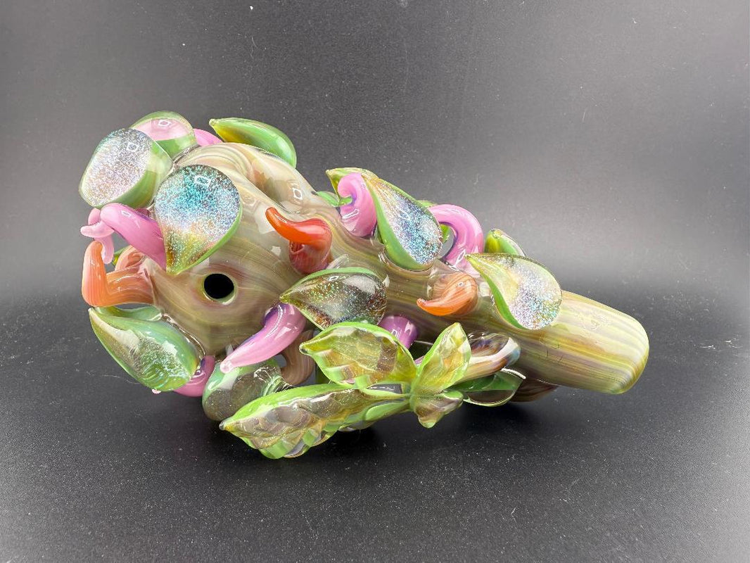 Smilex Glass Decked Out Leaf Pipe