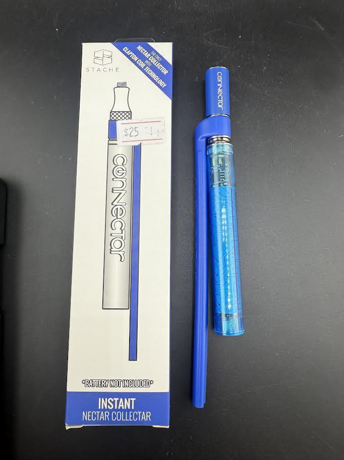 Stache Nectar Collector - Connectar w/ Matching Ooze 510 battery displayed with packaging.