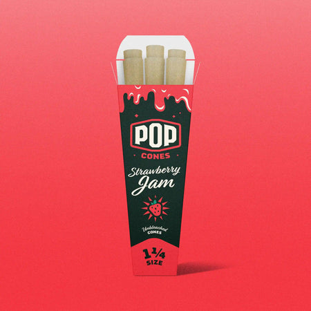 Pop Cones 1 1/4 Unbleached Cones
