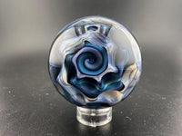 Highgrade Mike Glass Marble -Rising Ocean Swirl