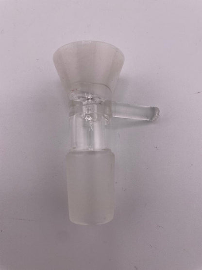 Import Glass 18mm Bowl / Slide - Colored Funnel w/ Handle