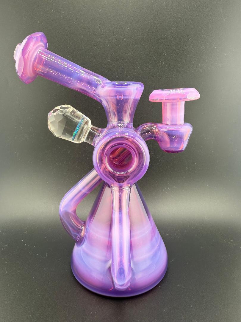 Bowman Glass V5 Double Dumper Purple
