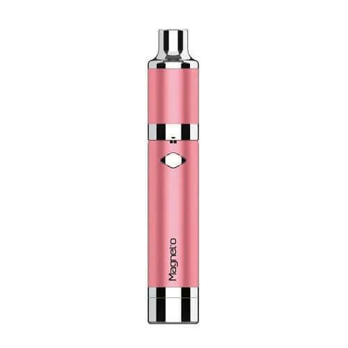 Yocan Magneto Vaporizer in pink color, featuring a sleek design and innovative no-510-threaded technology.