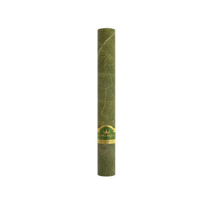 King Palm Dual Flavor Hemp Wraps in green packaging, perfect for a smooth smoking experience with two unique flavors.