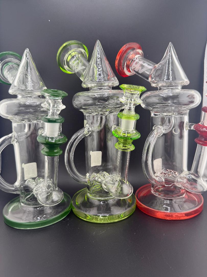 Hwy Glass 9" Dual Uptake Recycler 14mm 90°