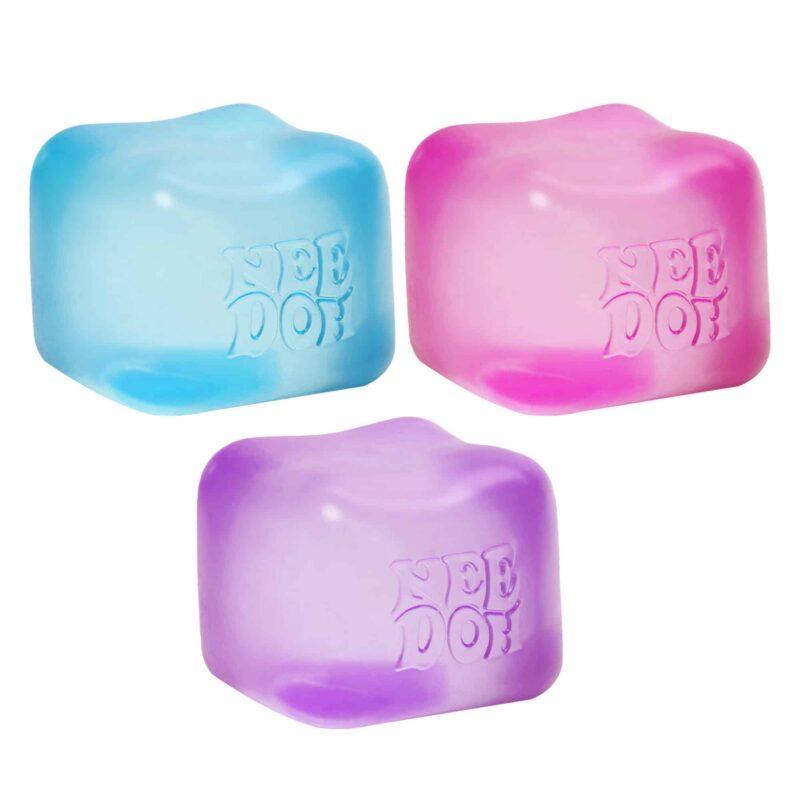 Schylling NeeDoh Nice Cube – Authentic Sensory Squishy Toy