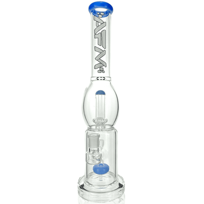 AFM Glass T509 16″ Double Circle Shower-head Perc Glass Beaker